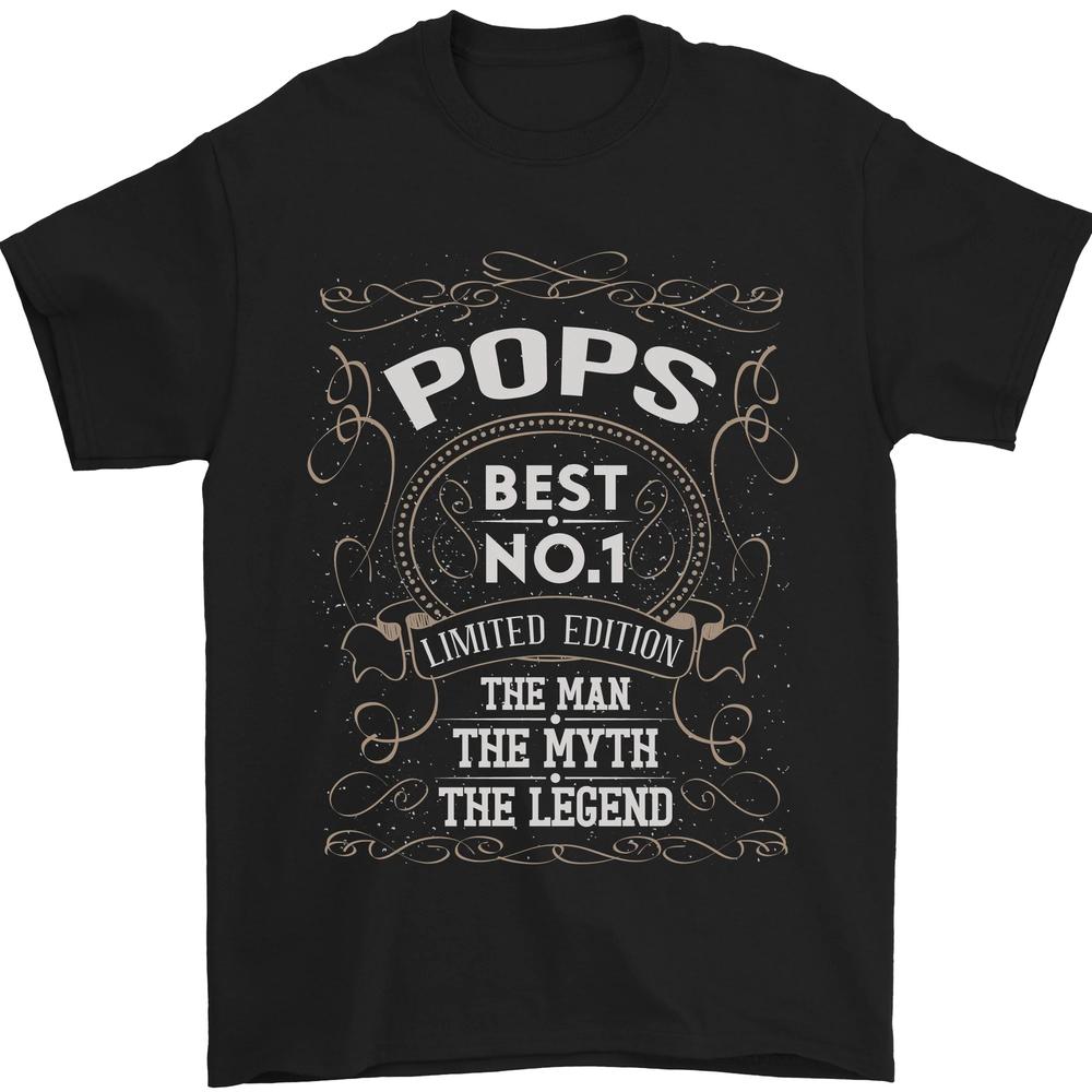 Fathers Day No Pops Man Myth Legend Unisex T-Shirt