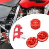 Защитный заглушка пластика рамы мотокросса XR400R Для Honda XR 400R Крышка картера двигателя Крышка звезды Крепежная пластина Хомут тормозного шланга