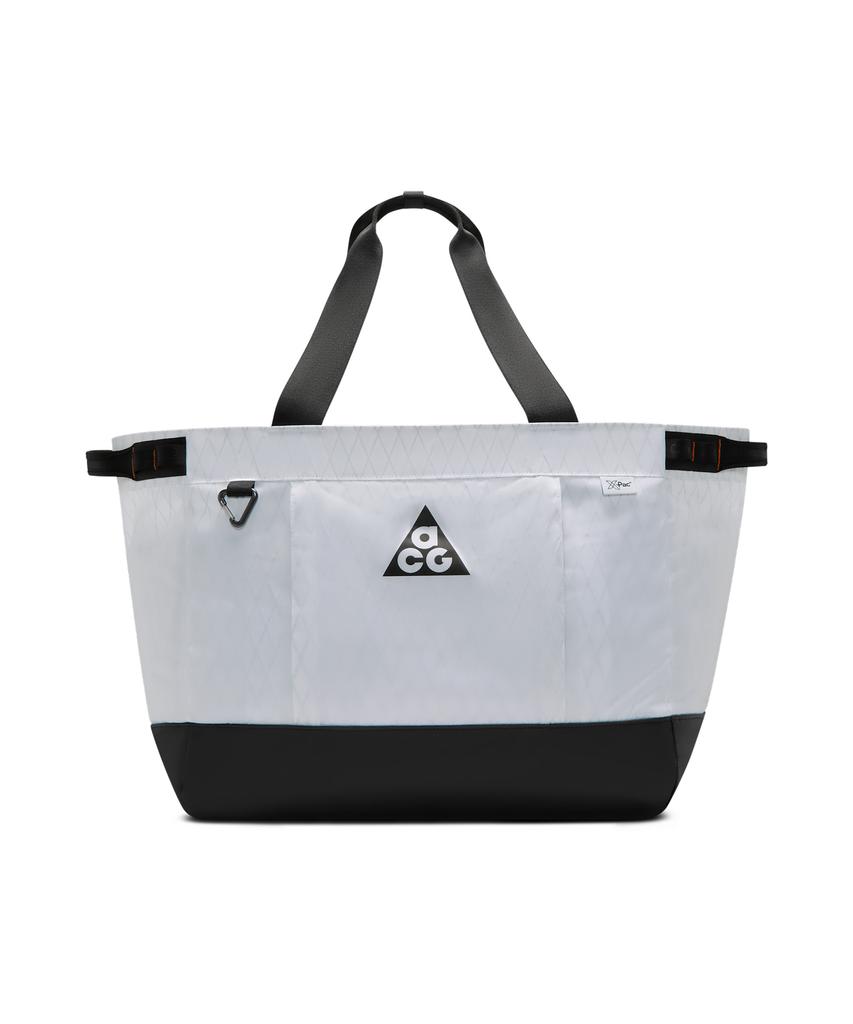 Nike Acg Gear Tote Bag (Large, 55L) - White:Black / Im2516-100
