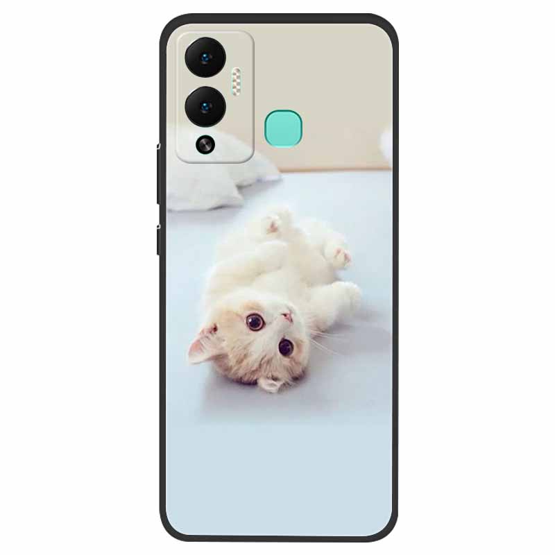 Для Infinix Hot 12 Play NFC Чехол X6816D Ударопрочный Силиконовый Мягкий TPU Чехол для Телефона для Infinix hot12 play NFC Чехол Бампер Funda