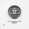 4pcs/set 57mm/62mm Car Wheel Center Hub Cap Badge Logo Rim Emblem For Toyota Corolla Camry Yaris CHR Rav4 Auris Verso Avalon LPTWX1
