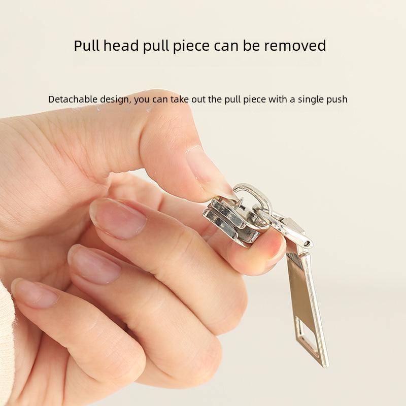 Съемный и заменяемый без инструментов брелок для багажа с застежкой-молнией и подвеской