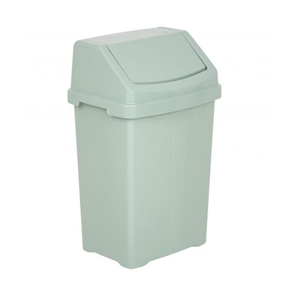 Casa 50L Swing Bin Sage