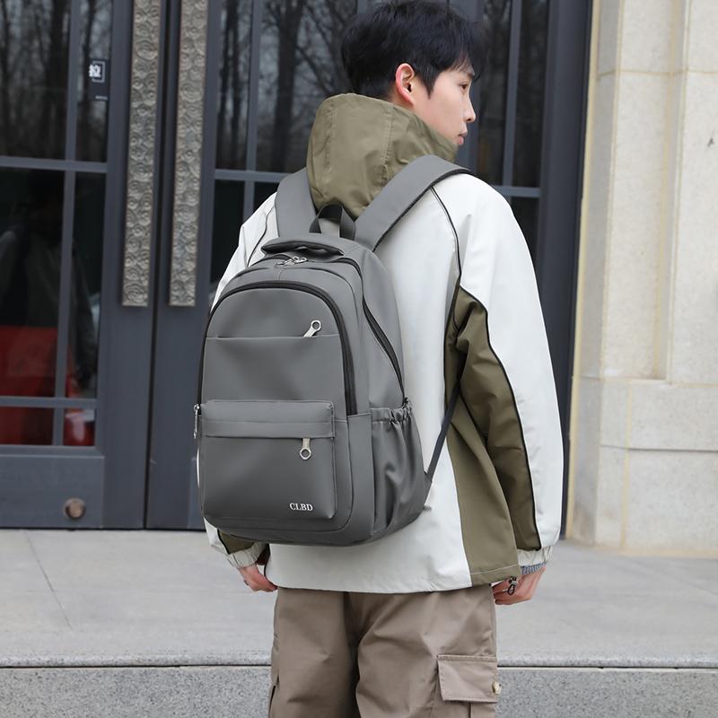 Backpack Set Student Schoolbag Male Business Water-Repellent Backpack