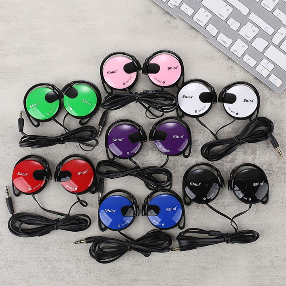 Bass Stereo Sport Wired Earpiece Headphone Headset Earphone Ear Hook