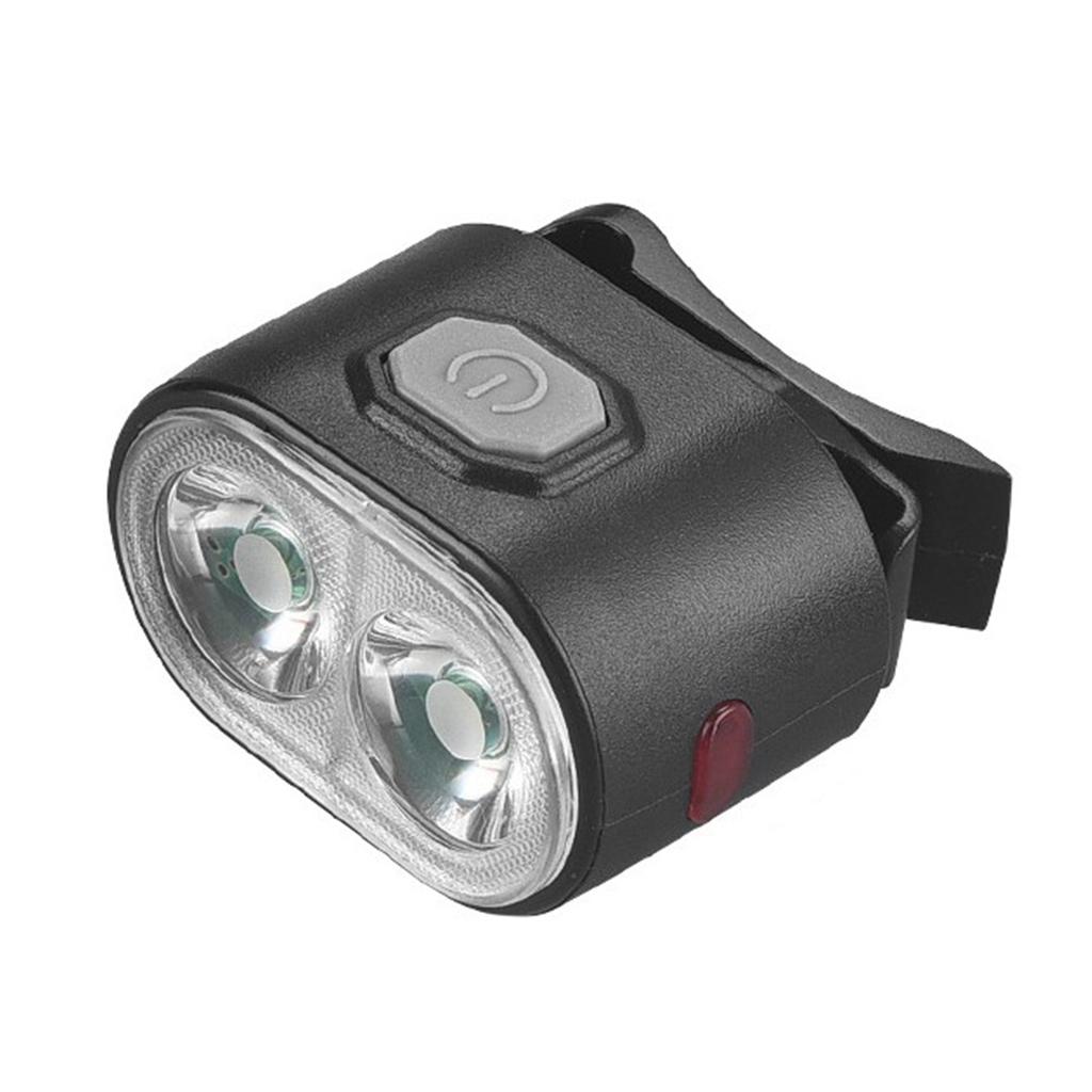 Передний велосипедный фонарь Красный Белый USB-перезаряжаемый Яркий Легко монтируемый Компактный велосипедный аксессуар для MTB