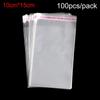 Gifts Cellophane OPP Jewelry  Self Adhesive Pocket Transparent Package Seal Pouch Plastic Candy Bag