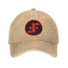 Retro V TV Series Symbol Baseball Caps for Unisex Women Distressed Denim Washed Sun Cap  Outdoor Summer  Unstructured Soft Caps Hat
