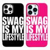 Простой Текстовый Swag - Это Мой Стиль Жизни Чехол Для Телефона Для iPhone 17 AIR 16 15 14 13 12 11 PRO MAX X XR XS 7 8 PLUS Чехол Funda