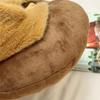 Подушка для шеи Capybara Hat, аниме-фигурка с капюшоном, U-образная подушка, мягкая и портативная, снимает напряжение шеи для путешествий