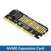 PCIE To M2 NVME Adapter LED NVME SSD M2 PCIE X16 Expansion Card Computer Adapter Interface M.2 NVMe SSD To PCIE M.2 Widening Components