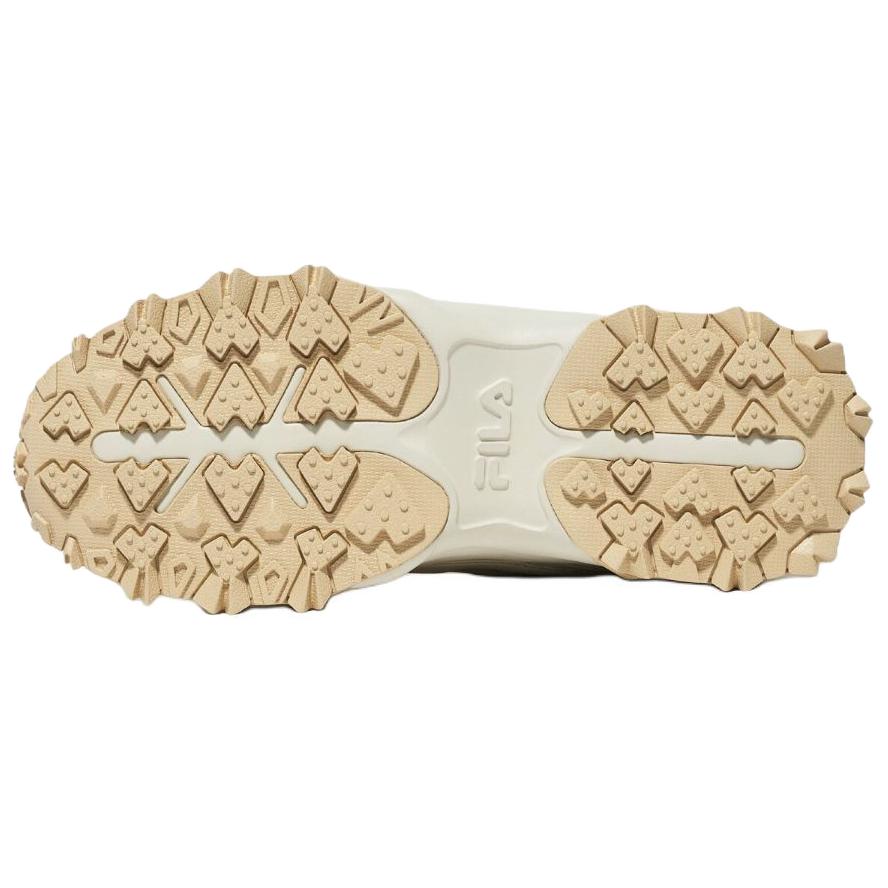 Fila TR V2 Oakmont Удобные Мягкие Прочные Низкие Повседневные Кроссовки Унисекс Бежевый 11001JM02786H924