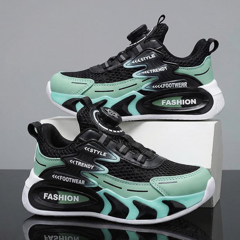 Boy's shoes2026Summer single-layer breathable children's sports shoes, non-slip, soft-soled, for medium and large-sized children, lightweight running