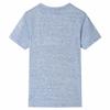T-shirt pour enfants avec manches courtes mélange bleu 92/104/116/128/140