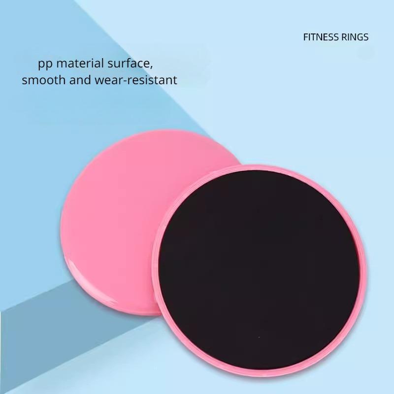 2Pcs Gliding Discs Slider Fitness Disc Exercise Sliding Plate Abdominal Core Muscle Training Yoga Pilates Gym Sliding Disc Acces