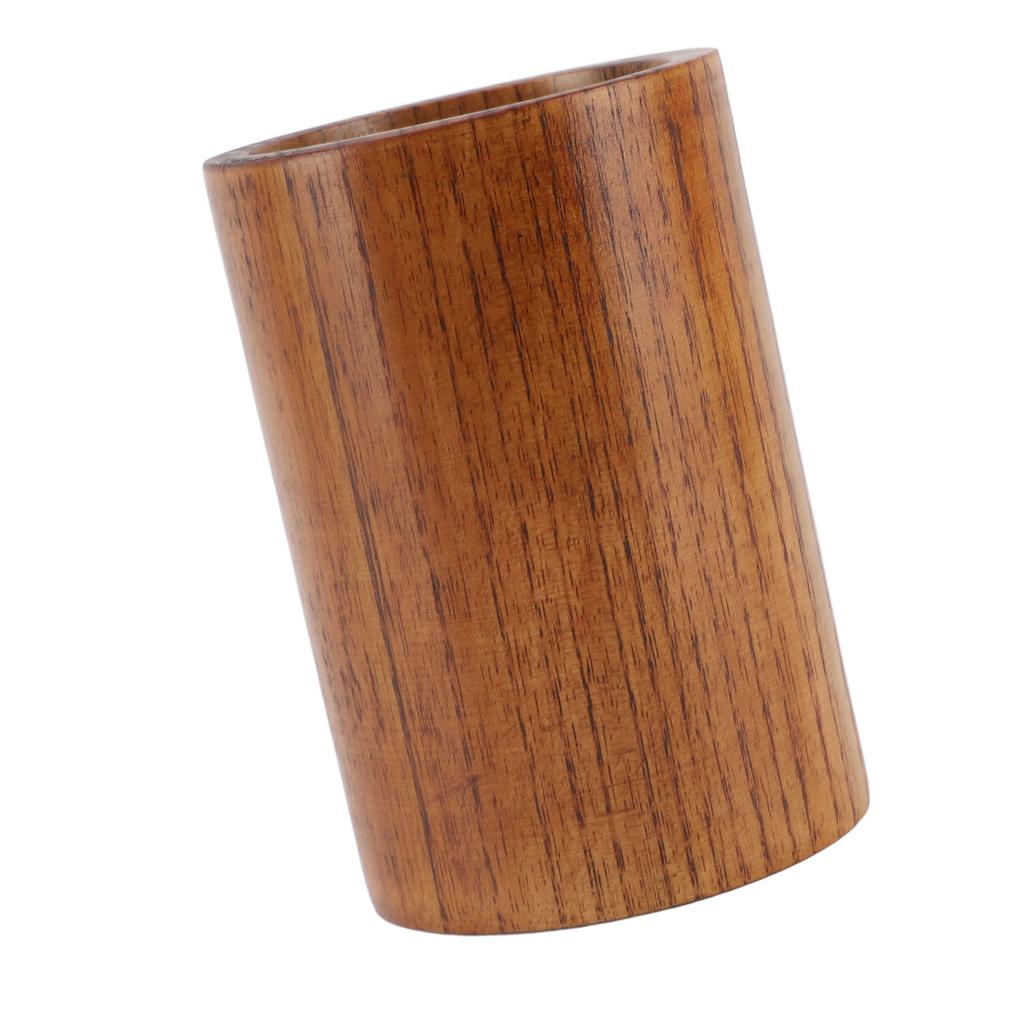Utensil Holder Round Sour Jujube Wood Multifunctional Eco Friendly Tableware Storage Bucket for Kitc