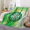 Celtic Football Club Flannel Blanket, High quality Comfortable for All Seasons, Home Decor, Warmth and Comfort