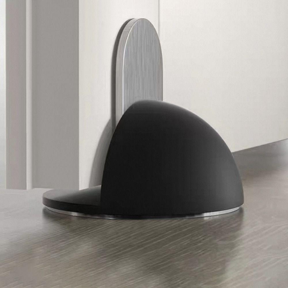 No-drill Magnetic Door Stopper Self Adhesive Door Holder Premium Floor Door Catch Furniture