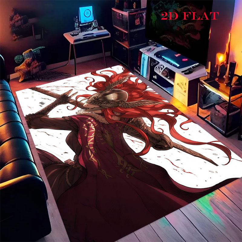 Malenia Rot Carpet Rug for Living Room Bedroom Home Sofa Decoration,Kids play Nonslip Floor Mat