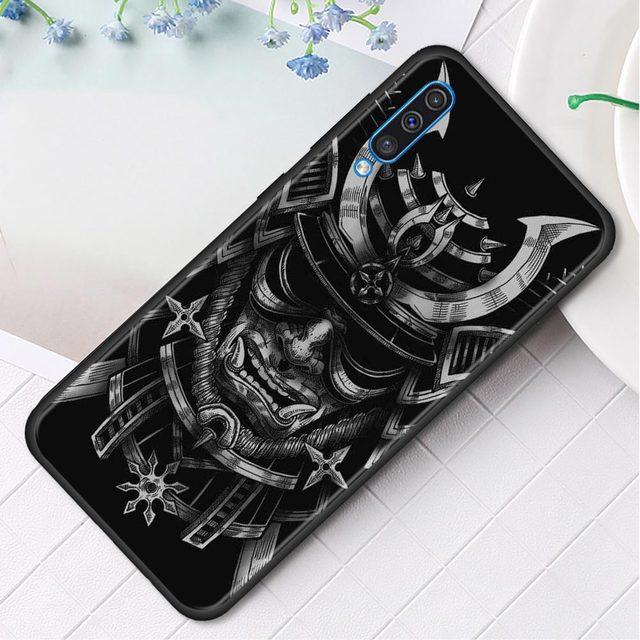 Силиконовый чехол для телефона Samsung Galaxy A50 A70 A10 A20e A30 A40 A20s A10s A10e A80 A90 A60 A30s, чехол самурай