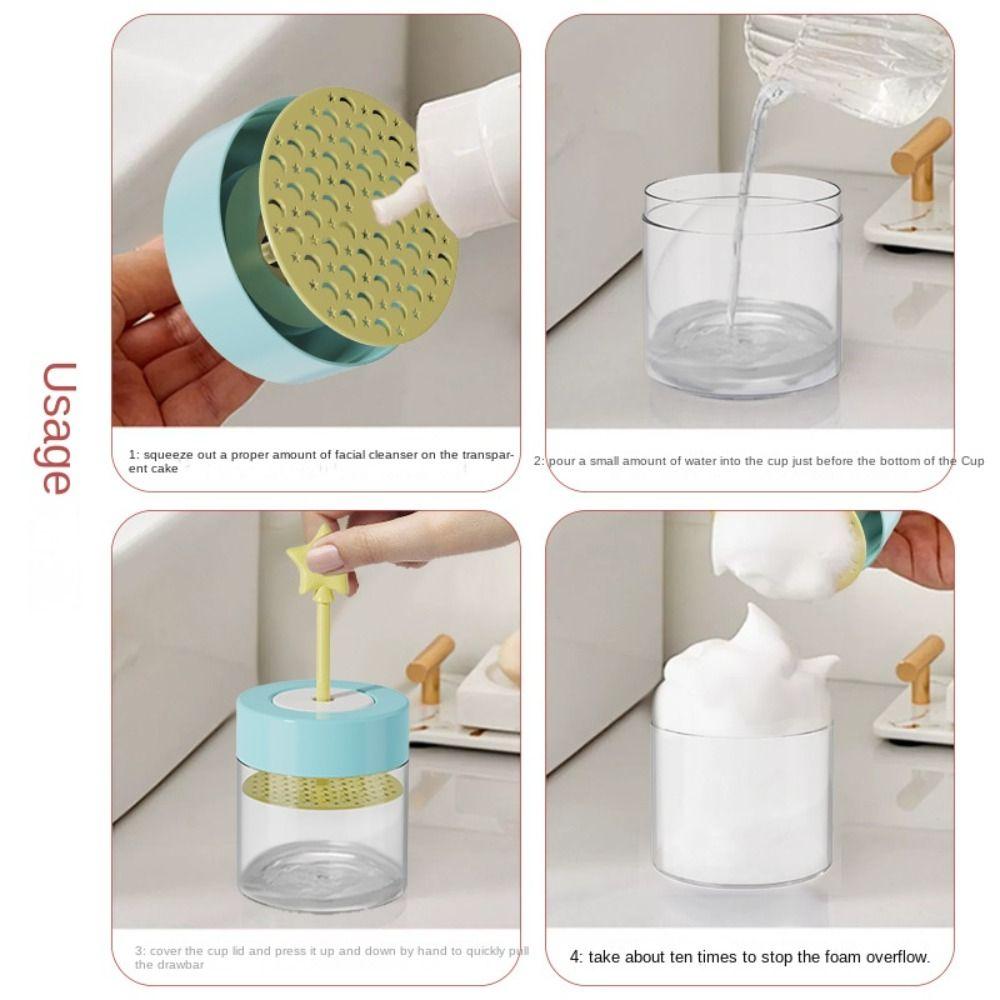 Star Foam Maker Пластиковый пенообразователь Чистый инструмент Симпатичные аксессуары для ванной комнаты