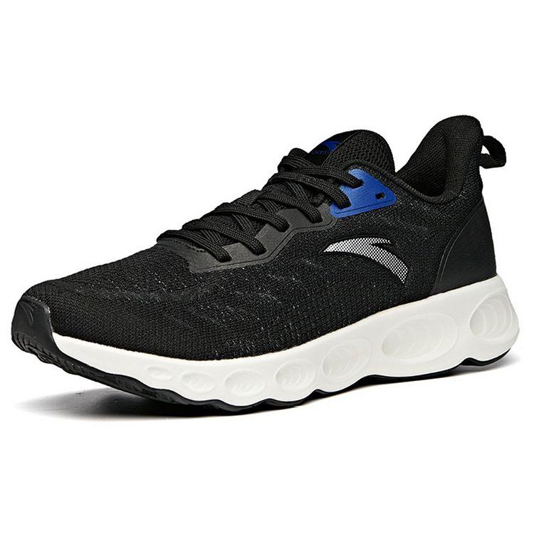 Anta Модные прочные кроссовки с низким верхом для бега, мужские кроссовки, черные, синие 112035521-3