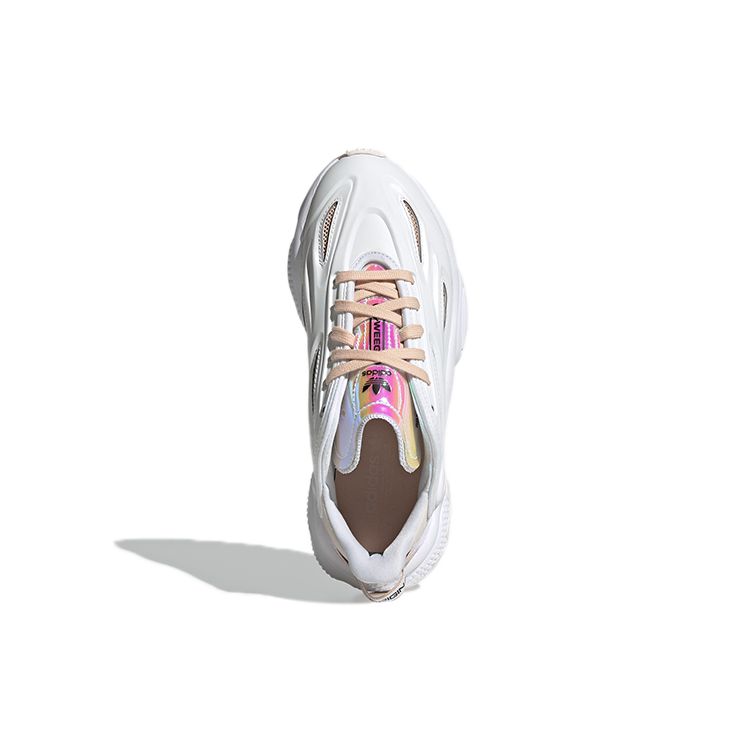 Adidas Ozweego Celox белые переливающиеся женские кроссовки обувь-белый Halo-синий GX2957