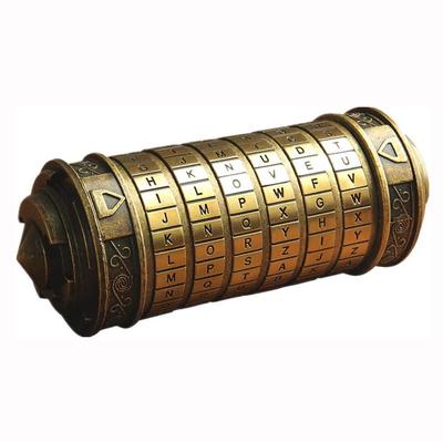 Мини-коробки-головоломки Cryptex Da Vinci Code с замком Cryptex и потайными отделениями, юбилей, День святого Валентина, романтические подарки на день рождения