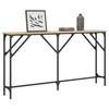 VidaXL Table console chêne sonoma 140x23x75 cm bois d'ingénierie 837773