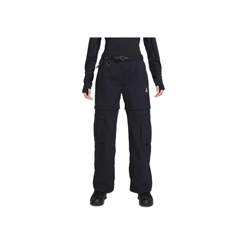 Nike Брюки-карго ACG Smith Summit со съемной молнией женские, черные FB7884-010