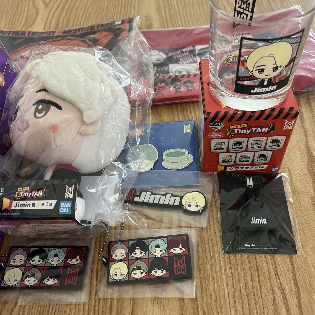 [Б/У] Коллекция мерча BTS Jimin TinyTAN