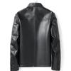 Futing Men's Genuine Sheepskin Leather Jacket