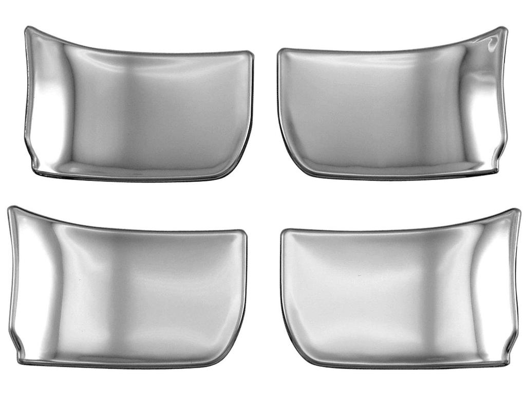 BRIGHTZ Finish Stainless Steel Inner Door Handle Set for Toyota Hustler Ultra-Mirror Covers, Plated, 4-Piece [INS-DHC-091] MR92S/MR52S (R92, R52, 92S,