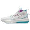 Li Ning 937 Shock Absorbing Non-Slip Wear-Resistant High-Top Basketball Shoes Unisex Sneakers White ABPR011-2