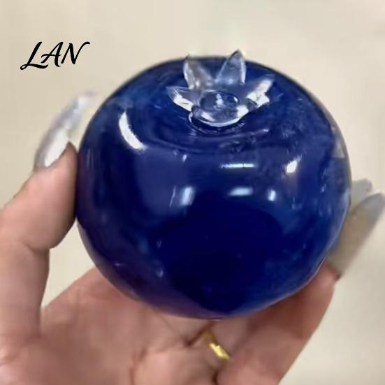 Fidget Squeeze Toy Blueberry Stress Ball, Soft TPR with Relief Smooth Fluid, High Elastic Decompression for Anxiety