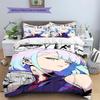Lucyna Kushinada Pattern Bedding,Quilt Set Quilt Cover Pillowcase Home Birthday Gift(1 * duvet cover + 2 * pillowcase, without core)