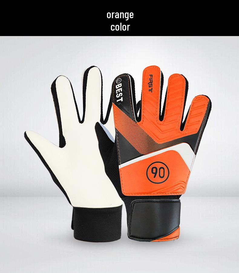 Brand Recruitment: Children's Latex Goalkeeper Gloves with Anti-Collision Hand Protection
