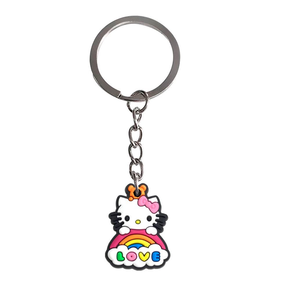 30 брелоков Sanrio: Милые ПВХ Аксессуары и Подарочные Подвески