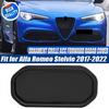 Подходит для 2017-2024 Alfa Romeo Stelvio Декоративная накладка на крышку радара ACC для движения вперед 156126159 156114929