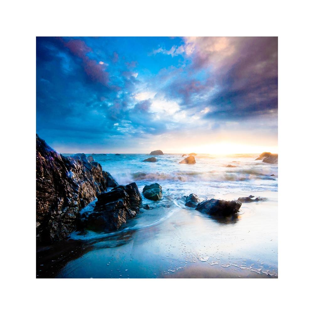 Party Decorations,Seaside Landscape Sunset Photo Wall Paper for Walls Living Room Dining Room Backdrop Wall Decor