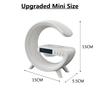 Original Wireless Charger Alarm Clock Speaker RGB Light Multifunction Fast Charging Stand Dock For iPhone Samsung Xiaomi Huawei