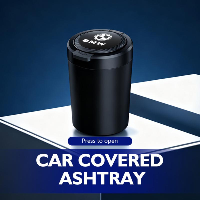 MXUI1 Car Portable Ashtray Garbag Can Multi-function Trash Bin Accessories For BMW M 1 3 4 5 6 7 Series M3 M6 F01 F02E34 E36 E70 F10