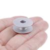 10Pcs 21Mm Industrial Aluminum Bobbins For Singer Brother Sewing Machine Tools