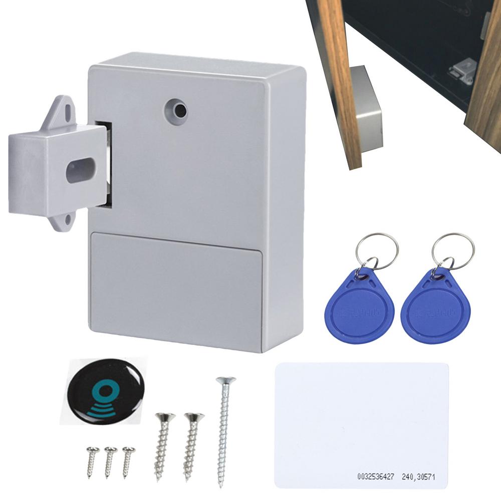Дверной замок Rfid DIY Дверные замки Rfid с защелкой Защитный замок для шкафа Умный замок Rfid для ящика двери шкафа