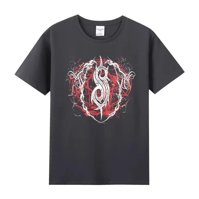 Vintage Slipknots Prepare for Hell Tour Black Women Tshirt Heavy Metal Rock Band Men Women Hip Hop Aesthetic Graphic Tshirt Y2k
