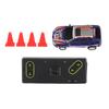 Mini RC Racing 4 Way Drift Car 1:64 Pocket Can Size Remote Control Vehicle for Indoor Outdoor 3+