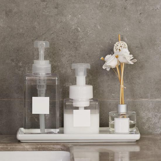 Пластиковый дозатор для мыла-пены объемом 250 мл/450 мл с защитой от протечек и возможностью повторного заполнения, создающий обильную пену