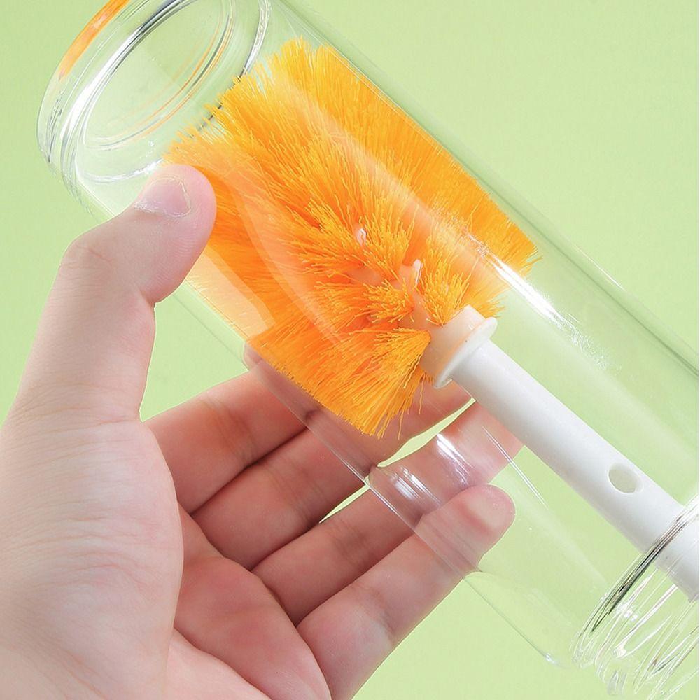 Многофункциональная щетка для чистки чашек с длинной ручкой, щетка для мытья чашек, инструмент для чистки стеклянных молочных бутылок