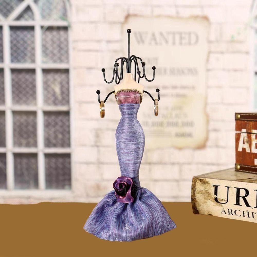 Princess Evening Gown Jewelry Display Rack Organizer Rack Jewelry Rack Stand Display Jewelry Store