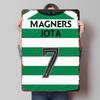 Magners Jota Кельтская Футбольная Джерси Металлический Постер Индивидуальное Настенное Искусство Ретро Винтажные Жестяные Таблички для Мужской Пещеры Офисного Декора Дома